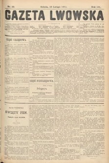Gazeta Lwowska. 1911, nr 39
