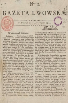 Gazeta Lwowska. 1814, nr 1