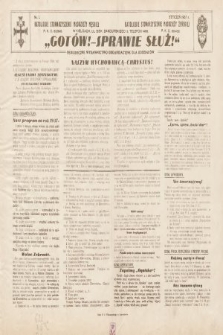 Gotów ! Sprawie Służ! : periodyczne wydawnictwo organizacyjne dla oddziałów. [R. 13], 1937, nr 1