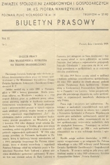 Biuletyn Prasowy. 1939, nr 7