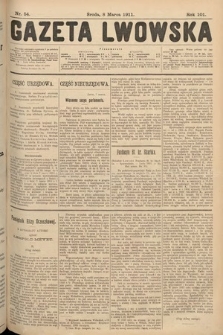Gazeta Lwowska. 1911, nr 54