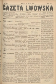 Gazeta Lwowska. 1911, nr 59