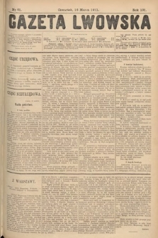 Gazeta Lwowska. 1911, nr 61