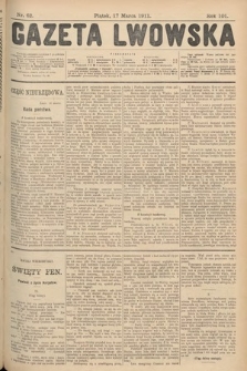 Gazeta Lwowska. 1911, nr 62