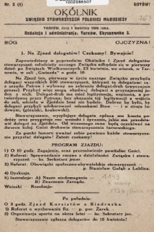 Okólnik Związku Stowarzyszeń Polskiej Młodzieży Męskiej. 1924, nr 2