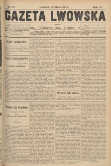 Gazeta Lwowska. 1911, nr 72