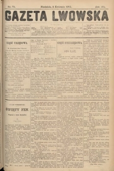 Gazeta Lwowska. 1911, nr 75