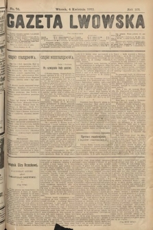 Gazeta Lwowska. 1911, nr 76