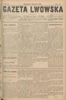 Gazeta Lwowska. 1911, nr 78