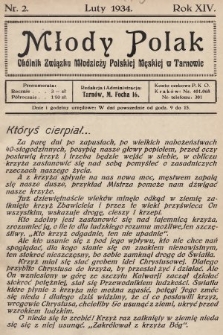 Młody Polak : okólnik Związku Młodzieży Polskiej Męskiej w Tarnowie. 1934, nr 2