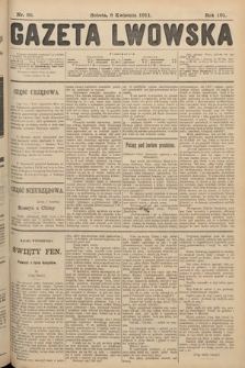 Gazeta Lwowska. 1911, nr 80