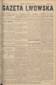 Gazeta Lwowska. 1911, nr 83