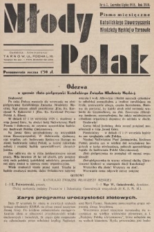 Młody Polak : pismo miesięczne Katolickiego Stowarzyszenia Młodzieży Męskiej w Tarnowie. 1938, nr 6-7