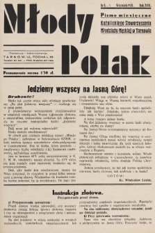 Młody Polak : pismo miesięczne Katolickiego Stowarzyszenia Młodzieży Męskiej w Tarnowie. 1938, nr 8-9