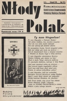 Młody Polak : pismo miesięczne Katolickiego Stowarzyszenia Młodzieży Męskiej w Tarnowie. 1938, nr 11