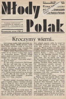 Młody Polak : pismo miesięczne Katolickiego Stowarzyszenia Młodzieży Męskiej w Tarnowie. 1939, nr 2