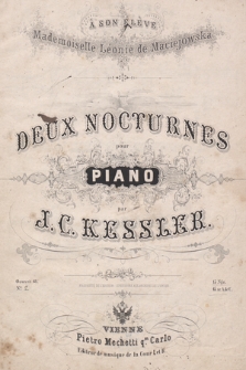 Deux nocturnes pour piano : oeuvre 48. No. [2]