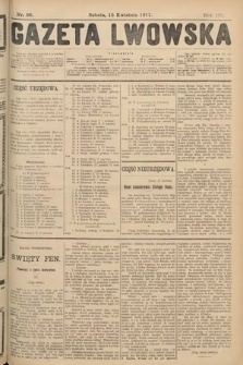 Gazeta Lwowska. 1911, nr 86