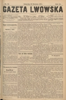 Gazeta Lwowska. 1911, nr 89