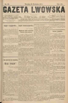 Gazeta Lwowska. 1911, nr 93