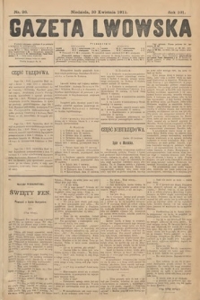 Gazeta Lwowska. 1911, nr 98