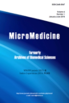 MicroMedicine. Vol. 4, 2016, no. 1