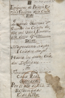 Etiquetas de palacio