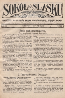 Sokół na Śląsku : czasopismo dla członków Związku Sokołów Polskich Dzielnicy Śląskiej. 1928, nr 2