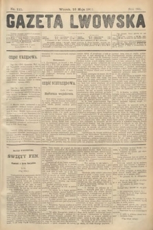 Gazeta Lwowska. 1911, nr 111