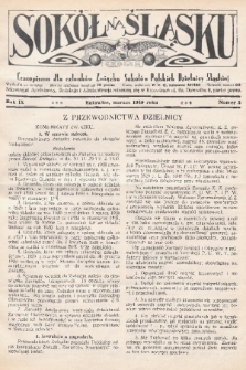 Sokół na Śląsku : czasopismo dla członków Związku Sokołów Polskich Dzielnicy Śląskiej. 1930, nr 3