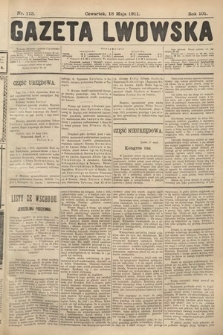 Gazeta Lwowska. 1911, nr 113