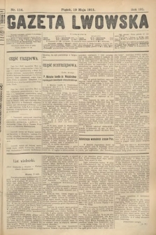 Gazeta Lwowska. 1911, nr 114