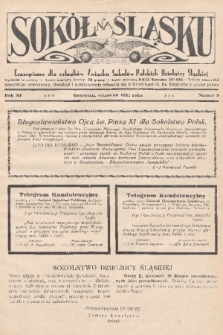 Sokół na Śląsku : czasopismo dla członków Związku Sokołów Polskich Dzielnicy Śląskiej. 1932, nr 9