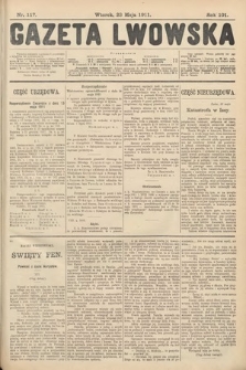 Gazeta Lwowska. 1911, nr 117