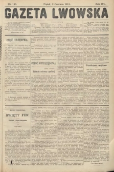Gazeta Lwowska. 1911, nr 125