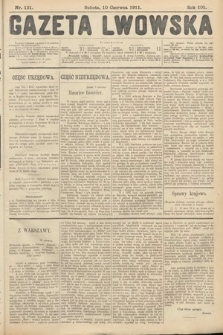 Gazeta Lwowska. 1911, nr 131