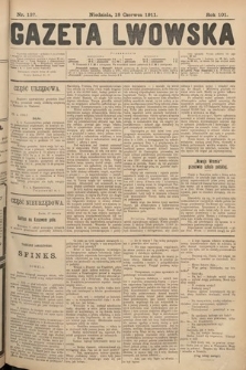 Gazeta Lwowska. 1911, nr 137