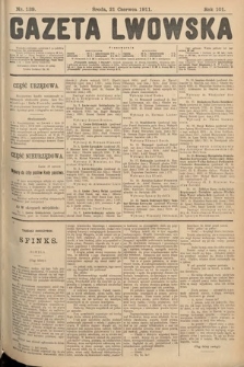 Gazeta Lwowska. 1911, nr 139