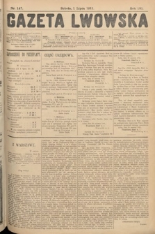 Gazeta Lwowska. 1911, nr 147