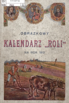 Obrazkowy Kalendarz „Roli” na Rok 1912