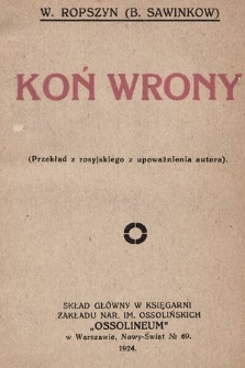 Koń wrony