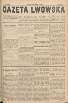 Gazeta Lwowska. 1911, nr 155