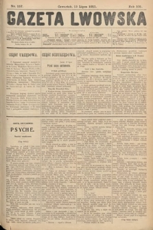 Gazeta Lwowska. 1911, nr 157