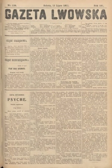 Gazeta Lwowska. 1911, nr 159