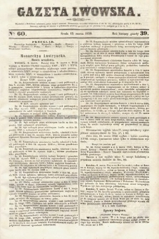 Gazeta Lwowska. 1850, nr 60