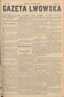 Gazeta Lwowska. 1911, nr 160