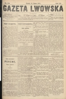 Gazeta Lwowska. 1911, nr 164