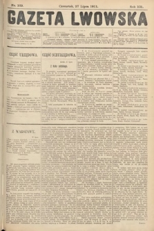 Gazeta Lwowska. 1911, nr 169
