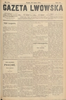 Gazeta Lwowska. 1911, nr 170