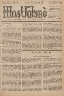 Hlas Volyně : týdeník, věnovaný českým zájmům v Polsku. 1937, č. 32